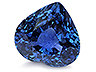 Sapphire Single Heart Moderately included