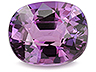 Sapphire Single Cushion Eye clean to Slightly included