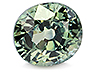 Sapphire Single Oval Eye clean to Slightly included