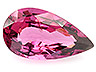Spinel Single Pear Slightly included