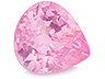 Spinel Single Pear Moderately included