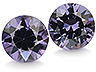 Spinel Pair Round Eye clean
