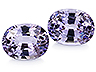 Spinel Pair Oval Eye clean