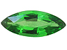 Tsavorite Calibrated Marquise Eye clean to Slightly included