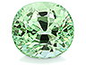 Tsavorite Single Oval Eye clean