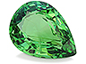 Tsavorite Single Pear Slightly included