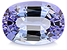 Tanzanite Single Oval Eye clean