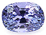 Tanzanite Single Oval Eye clean