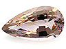 Tanzanite Single Pear Eye clean
