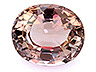 Tanzanite Single Oval Eye clean