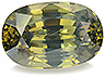 Zircon Single Oval Slightly included