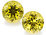 Mali Garnet Pair Round Slightly to Moderately included