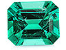 Emerald Single Octagon Slightly included