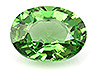 Tsavorite  Oval Slightly included