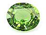 Tsavorite  Oval Slightly included