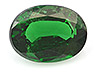 Tsavorite  Oval Slightly included