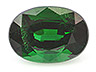 Tsavorite  Oval Slightly included