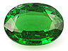 Tsavorite  Oval Slightly included