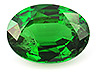 Tsavorite  Oval Slightly included