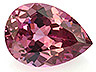 Rhodolite Pear 0.620 CTS