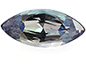 Alexandrite Single Marquise Moderately to Heavily included