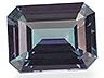 Alexandrite Single Octagon Eye clean