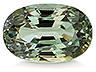 Alexandrite Single Oval Eye clean