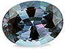 Alexandrite Single Oval Eye clean