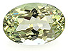 Beryl Single Oval Slightly included