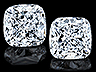 Diamond Pair Cushion VS<sub>1</sub>