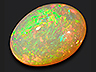 Opal Single Oval Translucent