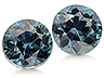 Sapphire Pair Round Slightly included
