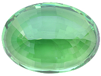 Tsavorite Garnet, Top view